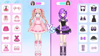 Anime Dress Up - free online Strategy game at Xmmall