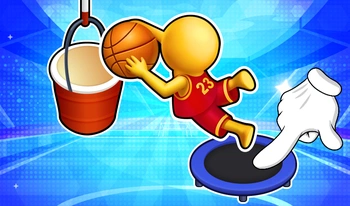 Trampoline Basketball 3D - free online Beauty game at Xmmall
