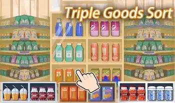 Triple Goods Sort - free online Beauty game at Xmmall